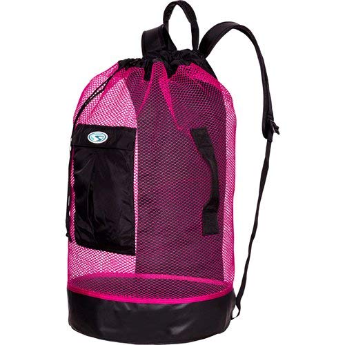 Panama Mesh Backpack-Pink