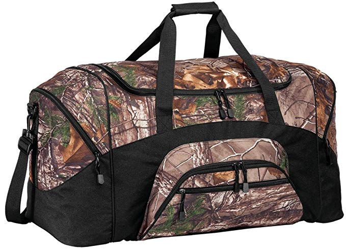 Joe's USA Realtree Xtra Camo Pattern Rugged Outdoors Duffel Bag.