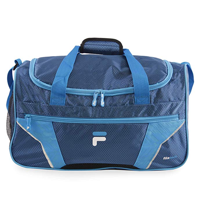Fila Drone Sm Travel Gym Sport Duffel Bag, Navy/Blue