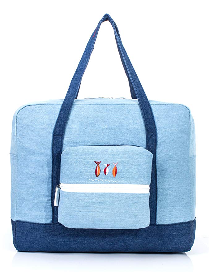 Leaper Fashion Shoulder Bag Travel Bag Tote Duffel Gym Bag Weekender Handbag