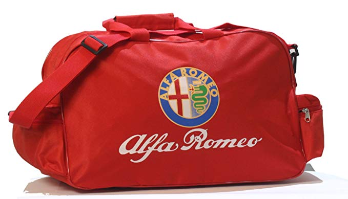 Alfa Romeo Logo Duffle Travel Sport Gym Bag backpack