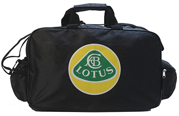Lotus Logo Duffle Travel Sport Gym Bag backpack