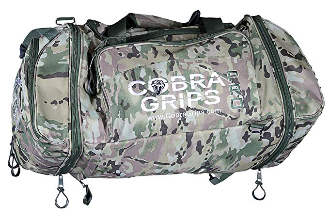 Sport Large Best Gym Duffle Travel Bag Wet Dry Storage Carry On Cobra Grips BackPack