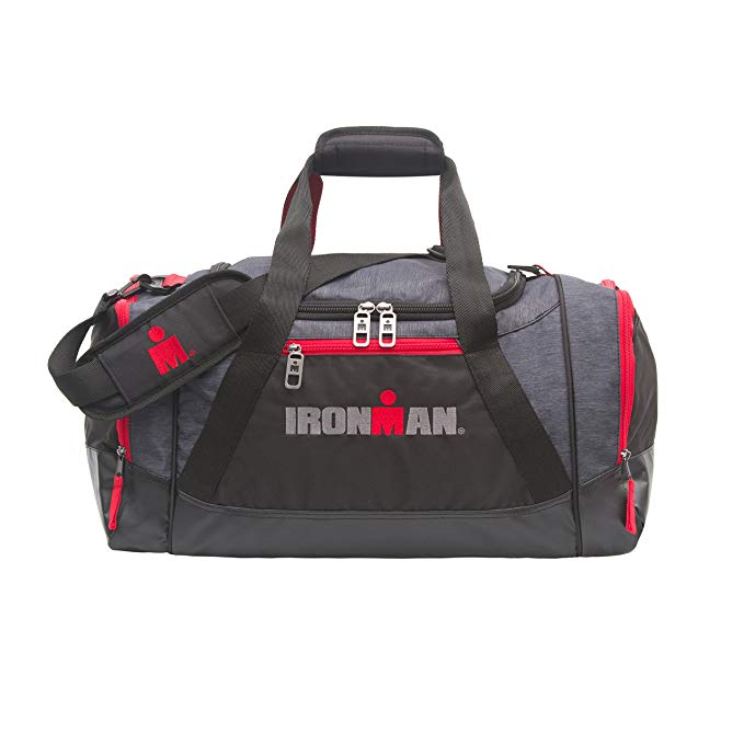 IRONMAN 21 & 24 Inch Sports Duffle Gym Bag with Floating Shoe Pocket
