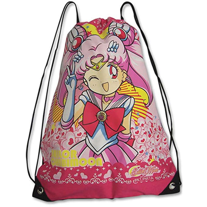 Sailor Moon Chibimoon Cinch Drawstring Bag