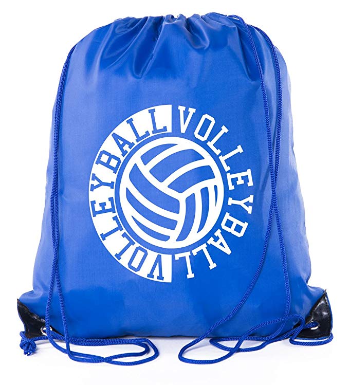 Mato & Hash Adult and Child Volleyball Drawstring Backpacks bags
