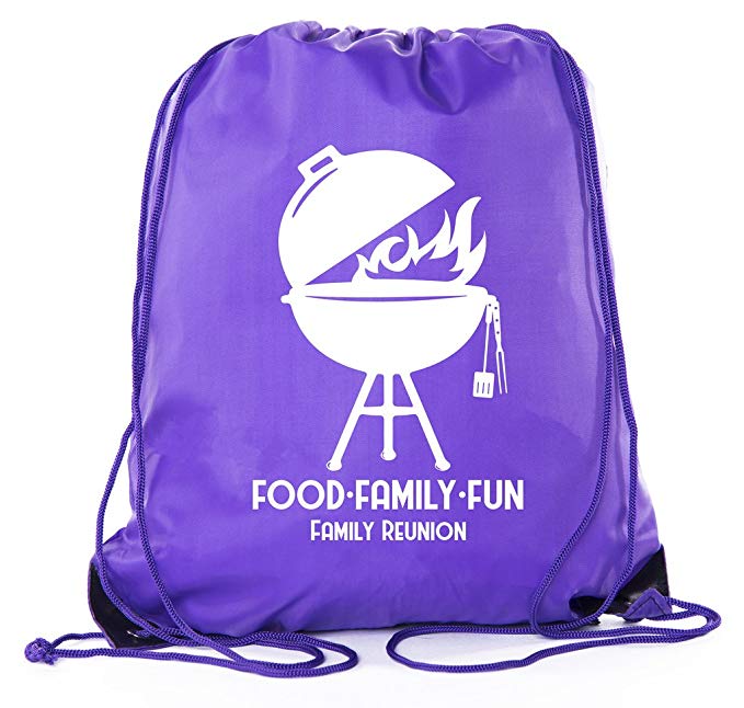 Mato & Hash Family Reunion Gift Bags for Family Reunion Favors | Drawstring Bags