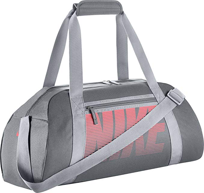 NIKE Gym Club Duffel Bag Cool Grey/Wolf Grey/Lava Glow