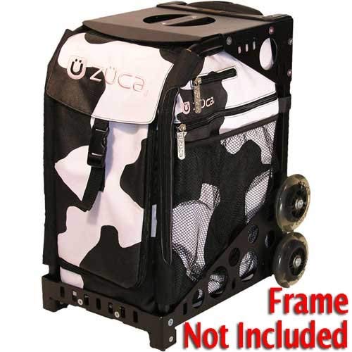 Zuca SIBMU243 Sport Insert Bag Muca Black White Cow Print W Pink Lining 89055900243