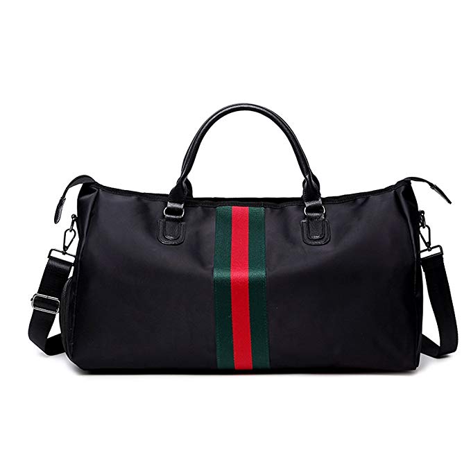 Olyly Designer Travel Tote Duffel Bag,Nylon Luggage Bags Gym Shoulder Handbag