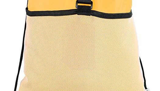 Mato & Hash Drawstring Cinch Bag Backpack With Mesh Pocket Tote Sack Review