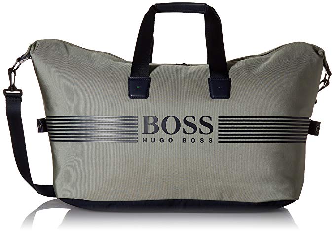 BOSS Green Men's Pixel Nylon Weekender Bag